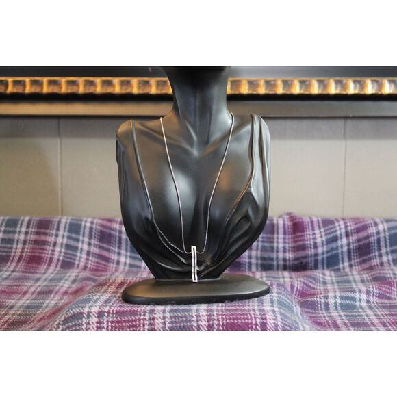 *925* Sterling Silver Hot Diamonds Marked Diamond Pendant Necklace - Picture 7 of 10